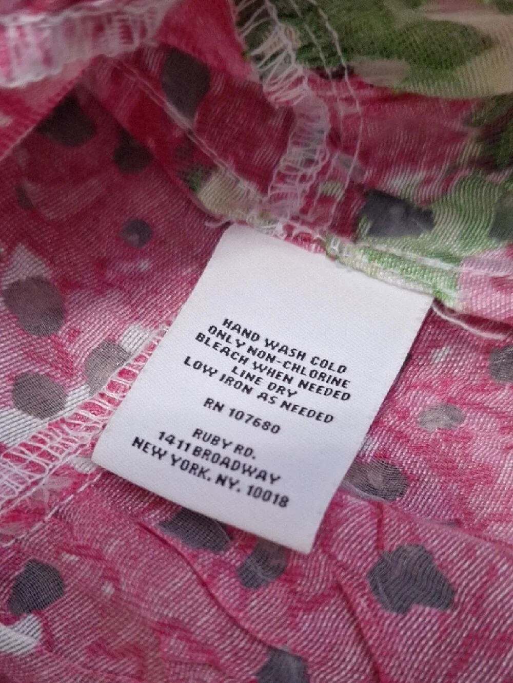 Ruby Rd Women's Floral Semi Sheer Zip Front Peplum Jacket Size 14